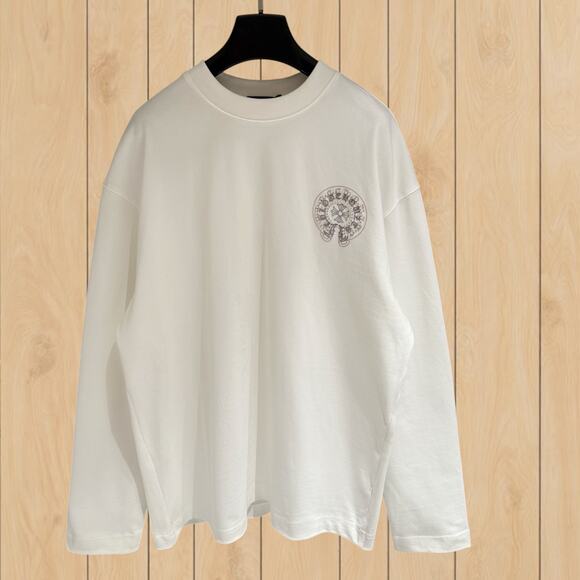 Chrome Hearts Men's Classic White Long Sleeve - Picture 1 of 4